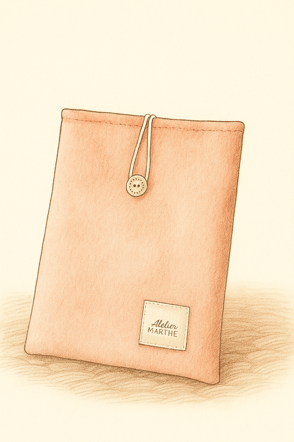 Pochette livre de poche personnalisable