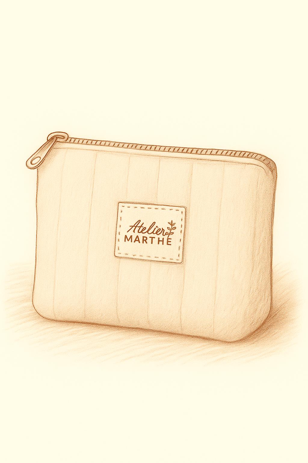 Pochette plate personnalisable Taille S