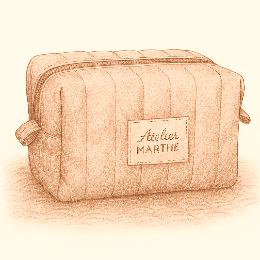 Trousse de toilette personnalisable