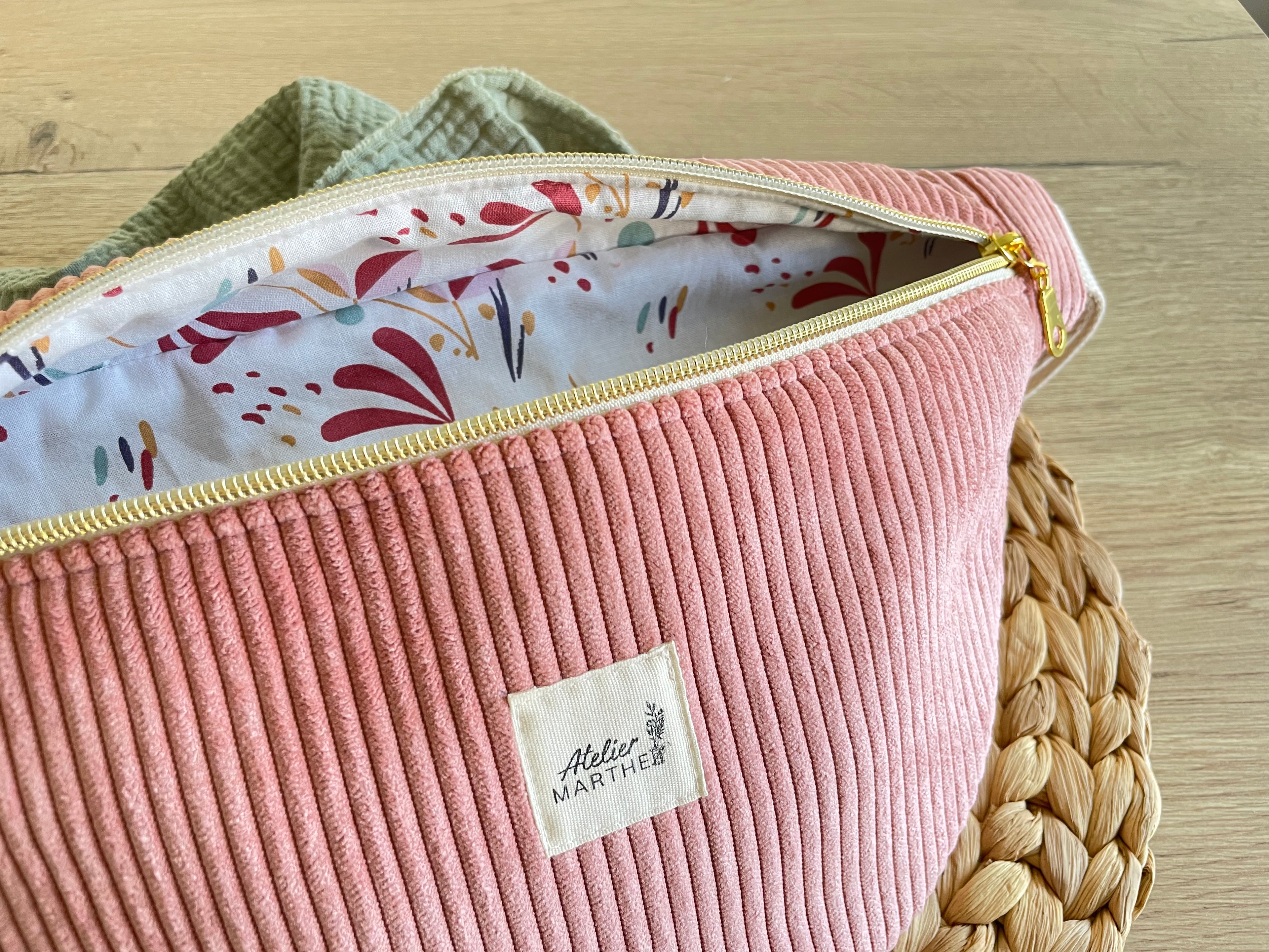 Banane velours bois de rose