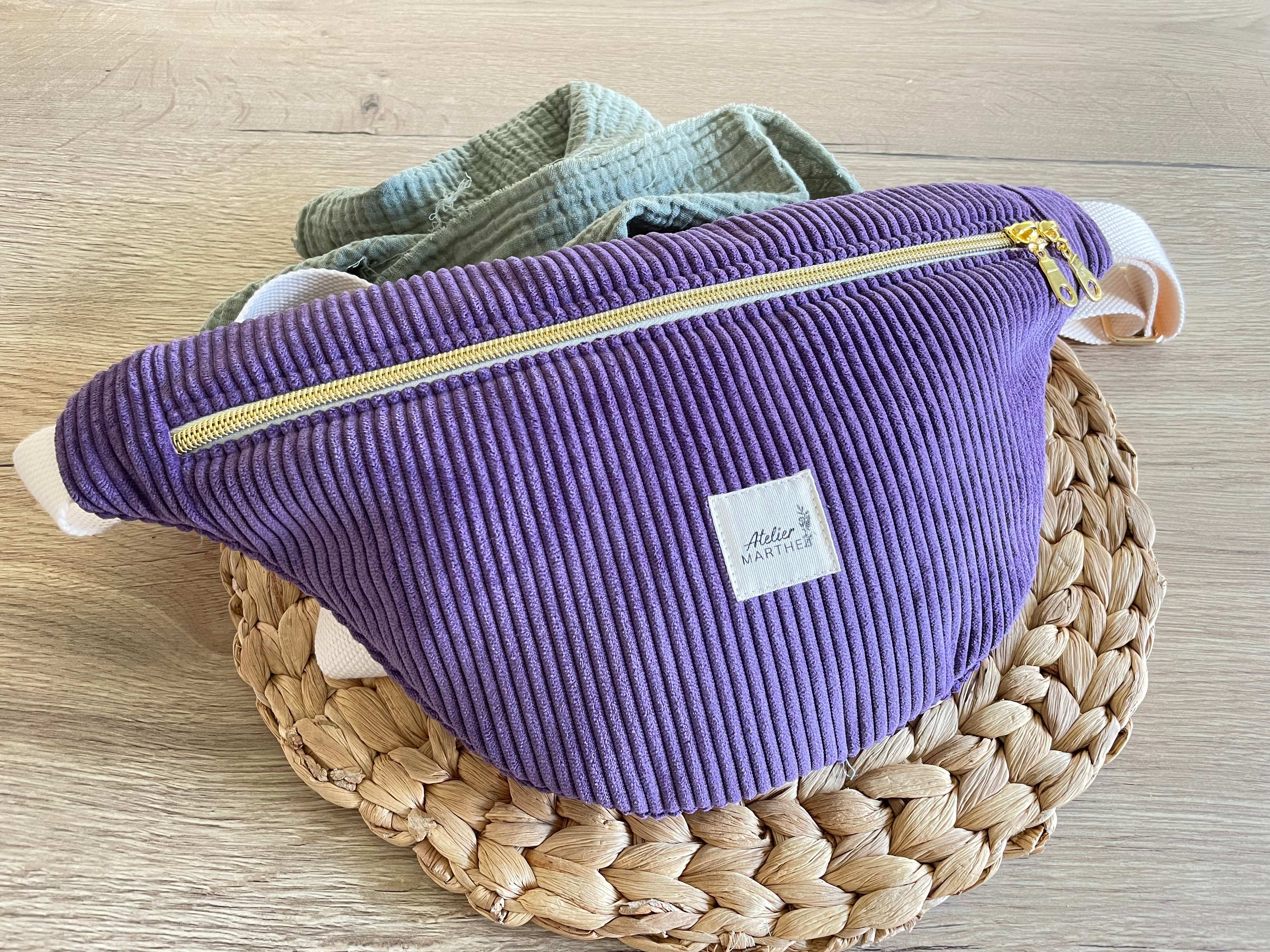 Banane velours lavande