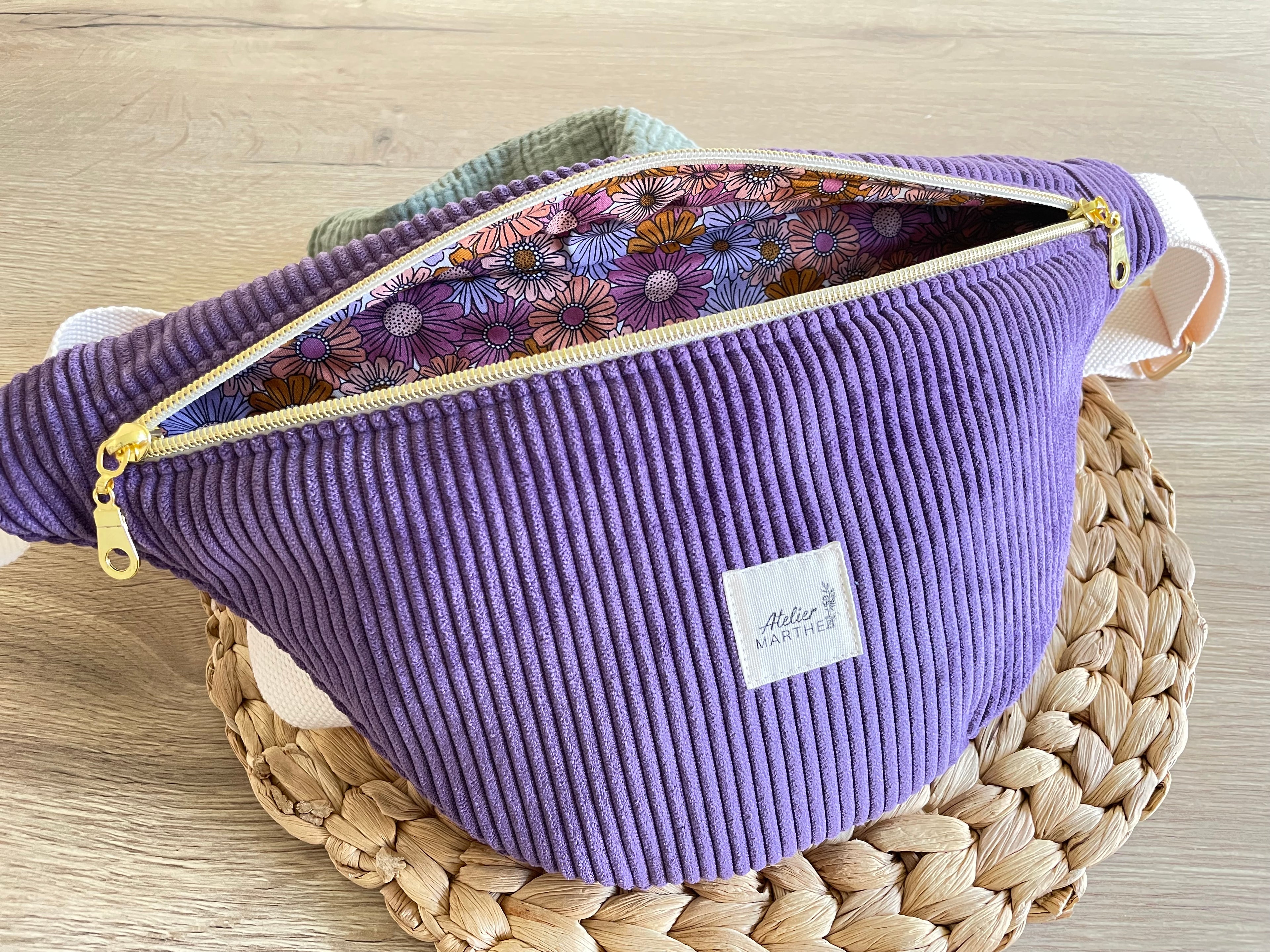 Banane velours lavande