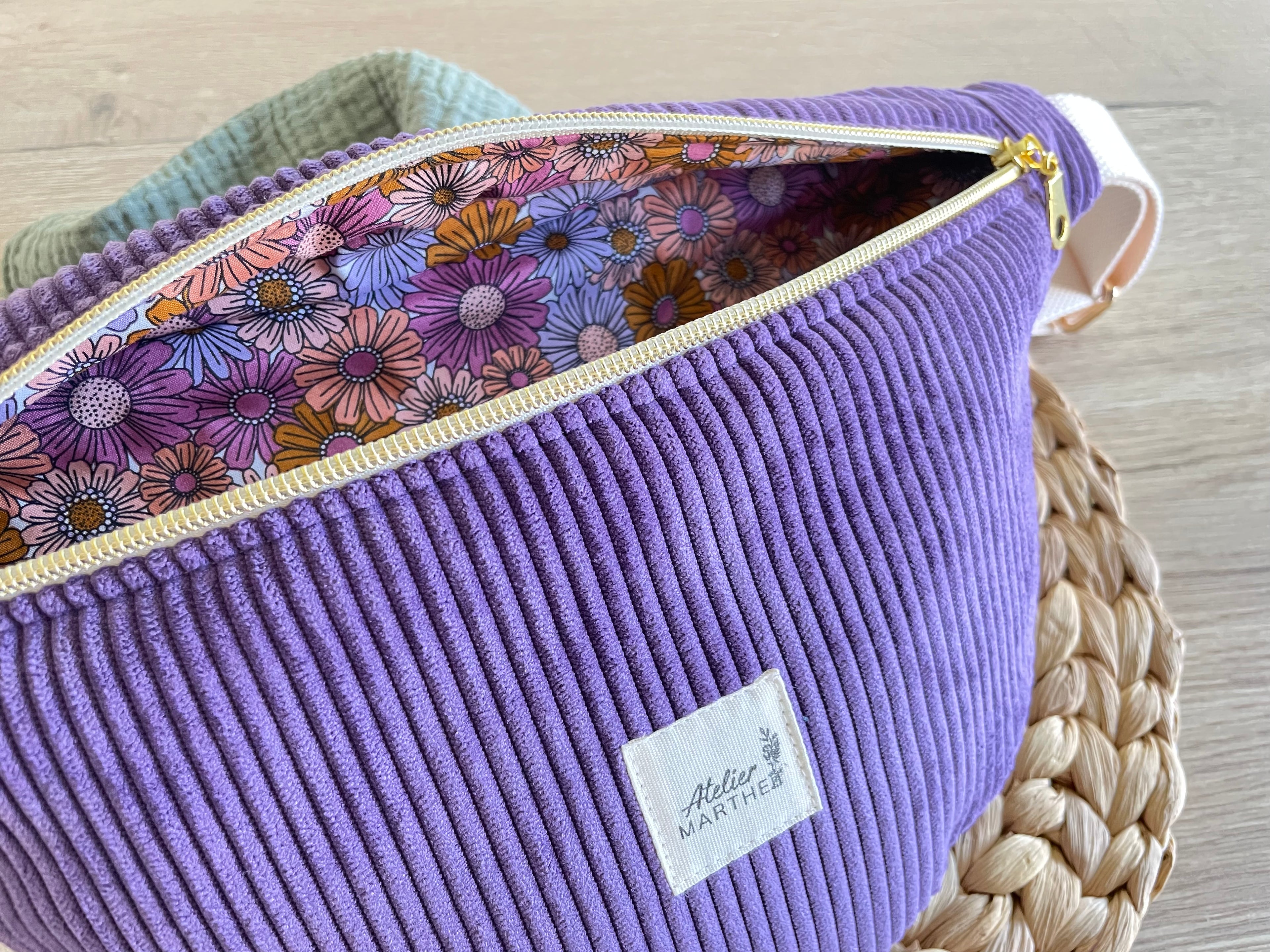 Banane velours lavande