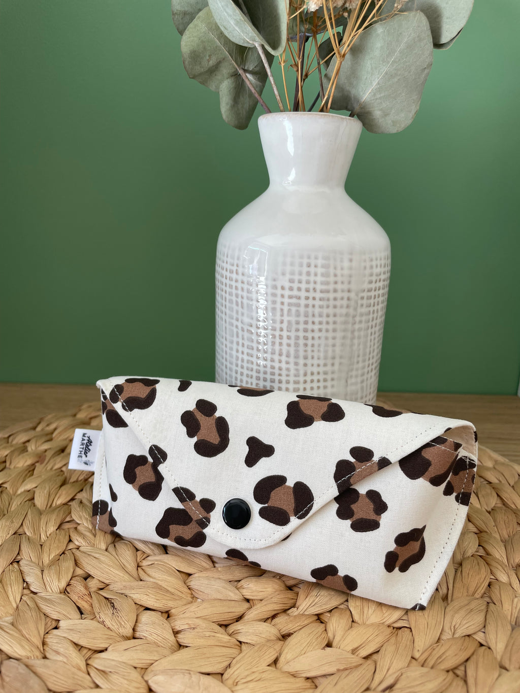 Etui à Lunettes Léopard