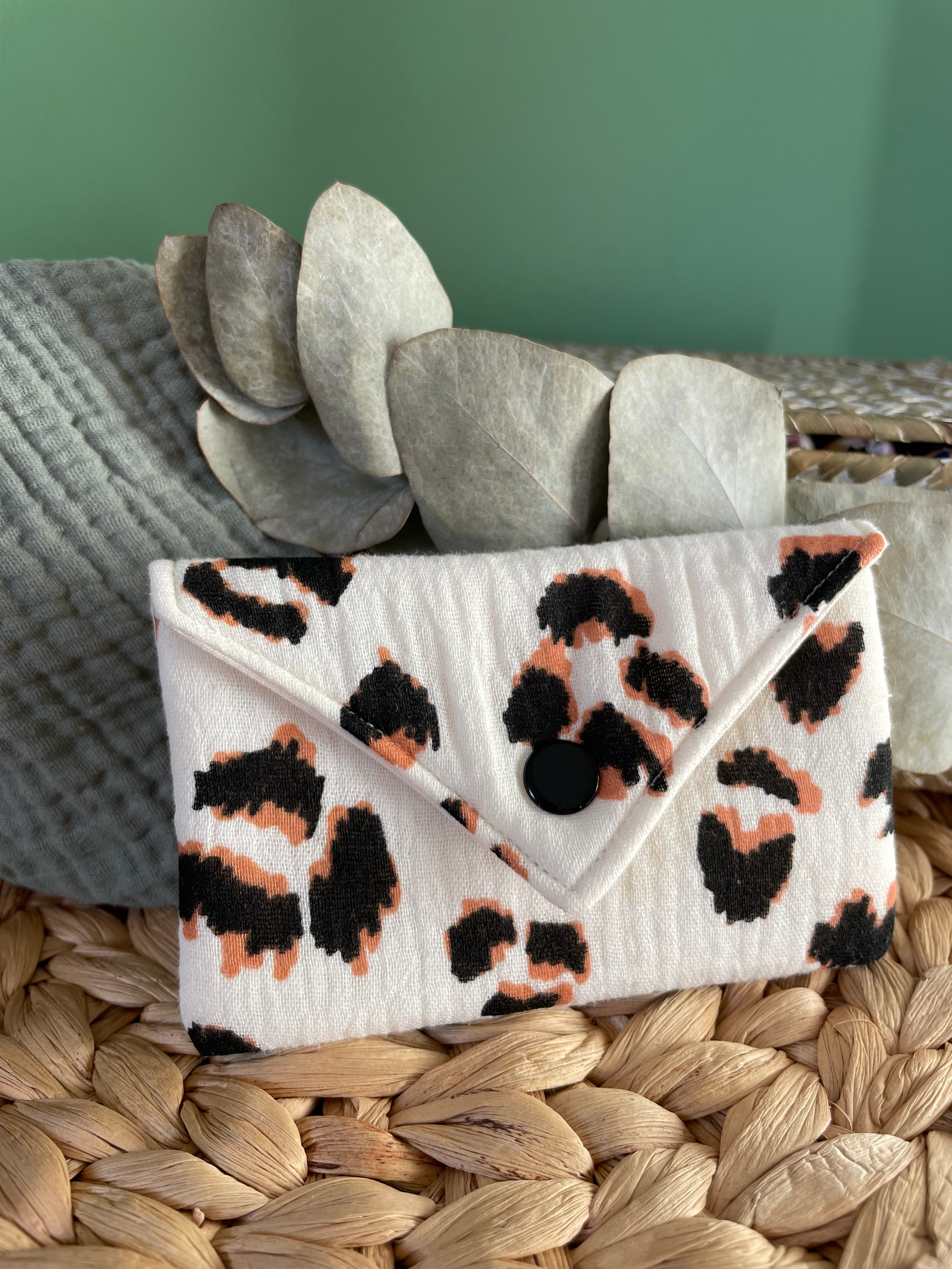 Mini pochette Léopard