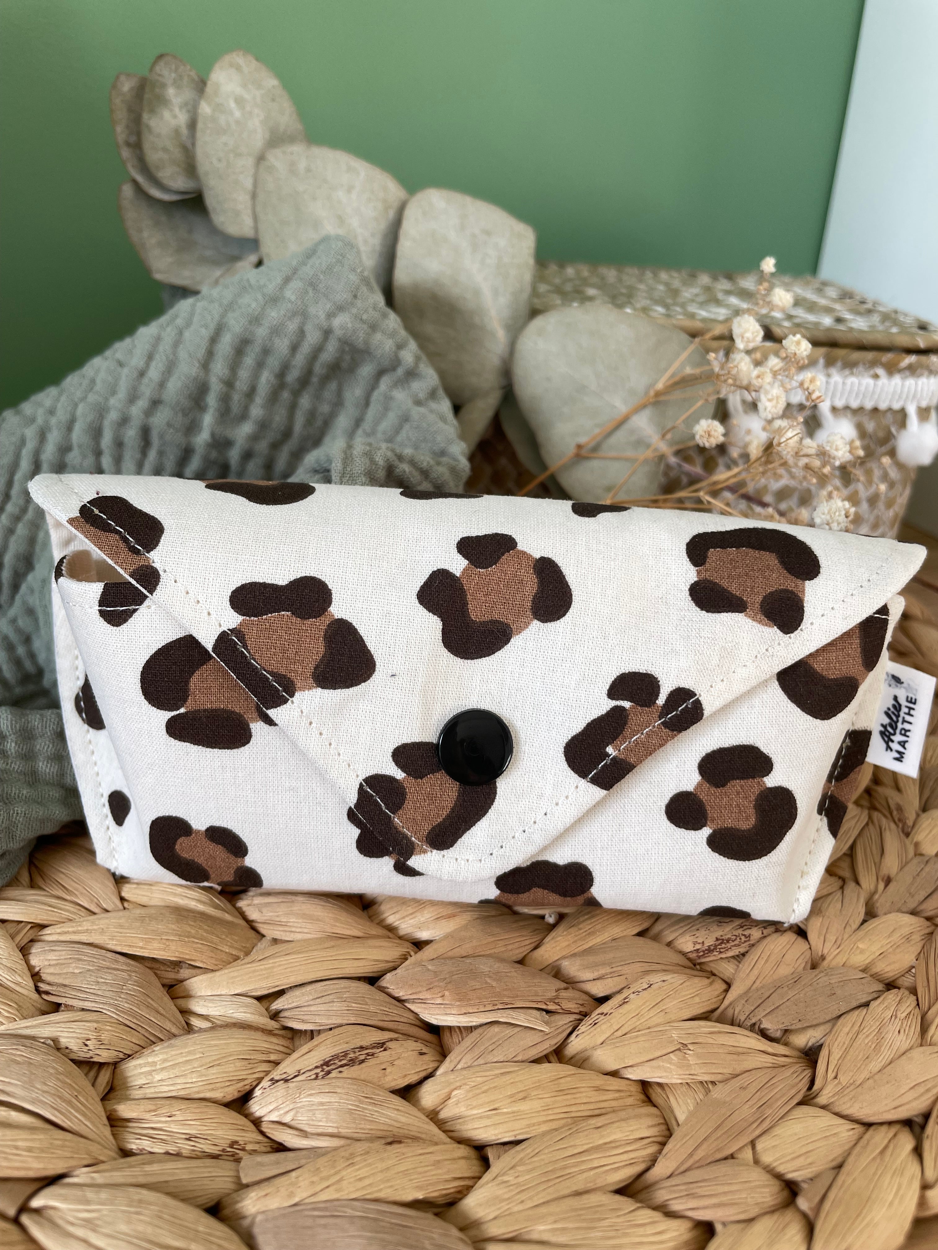 Etui à Lunettes Léopard