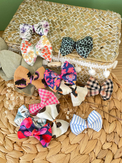 Barrettes Romane Bleu