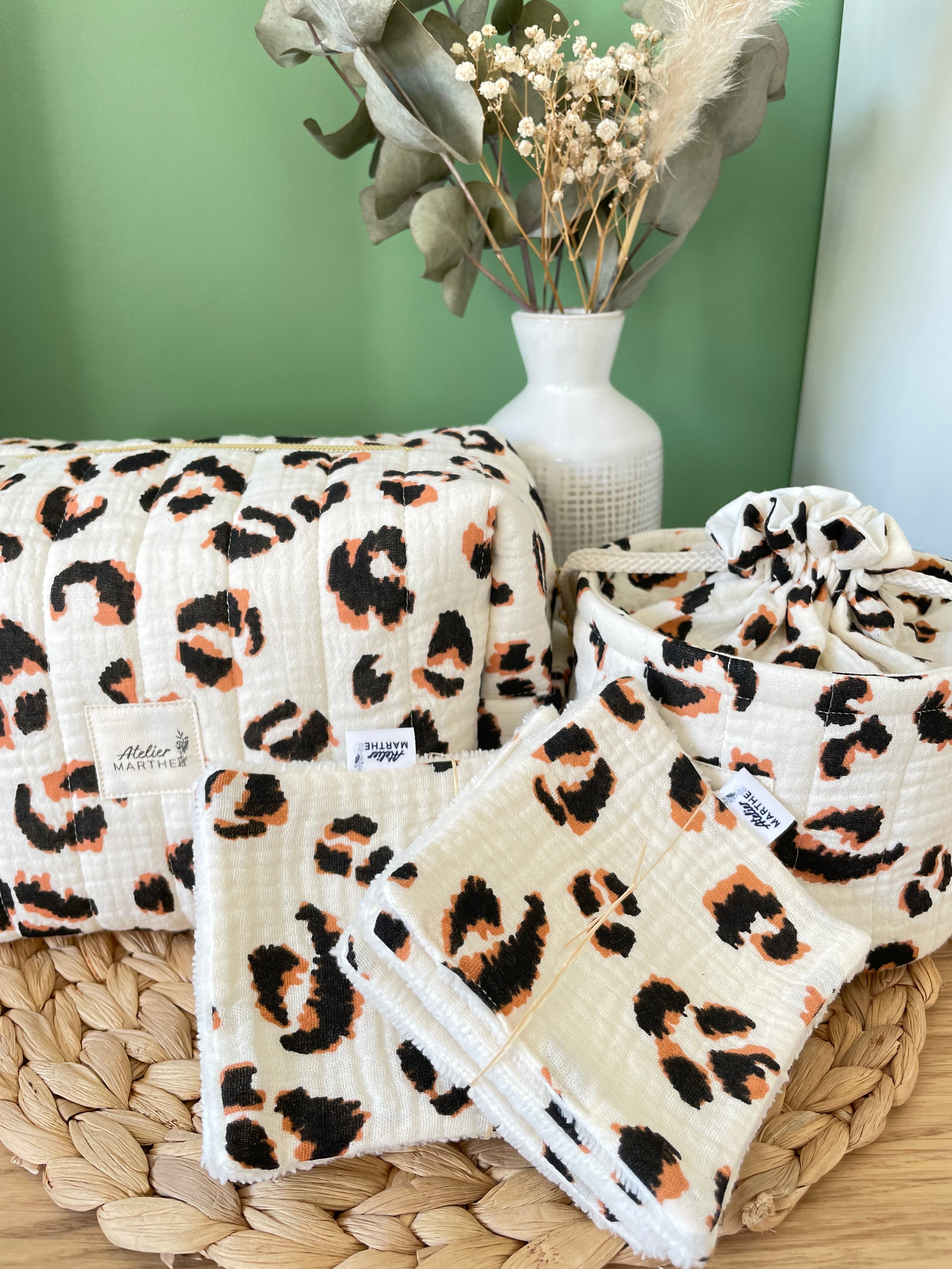 Trousse de toilette Léopard