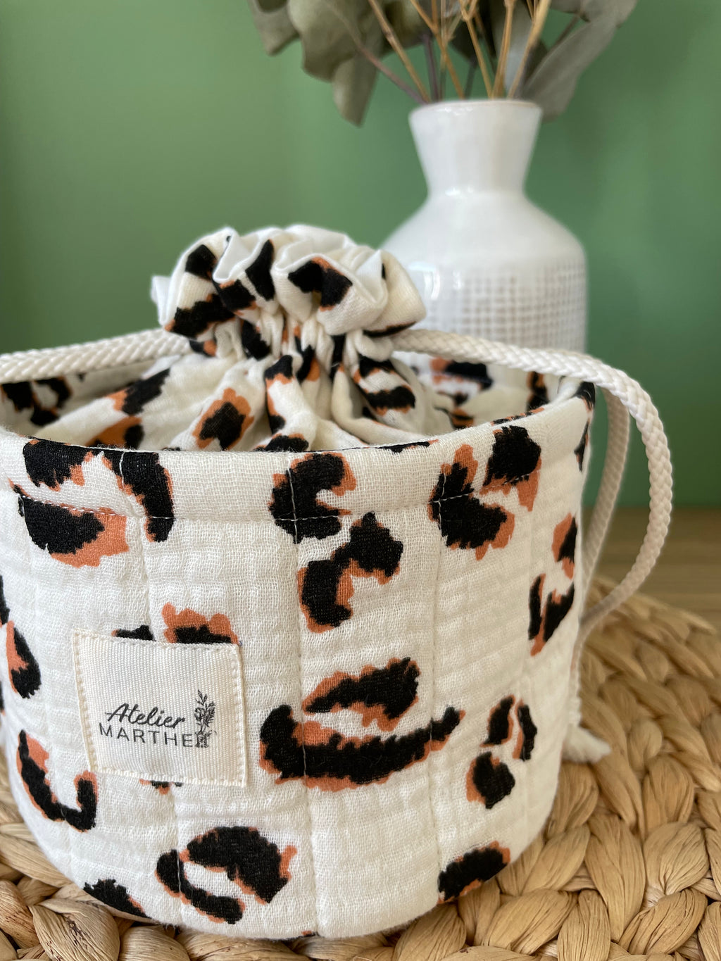 Pochon rond personnalisable