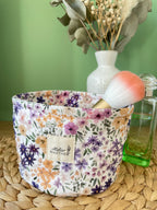 Pochon rond Romane violet