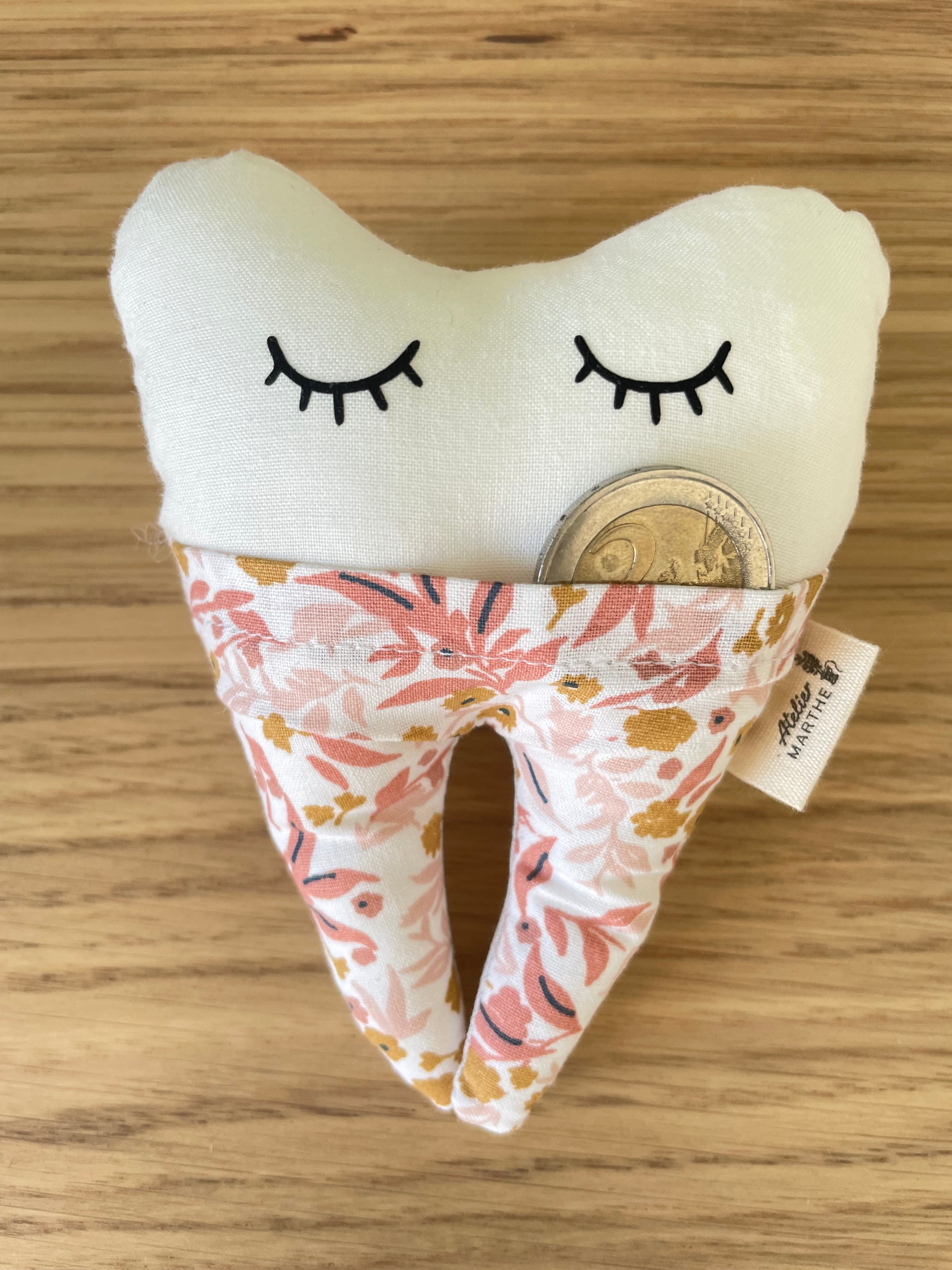 Pochette dent de lait Capucine