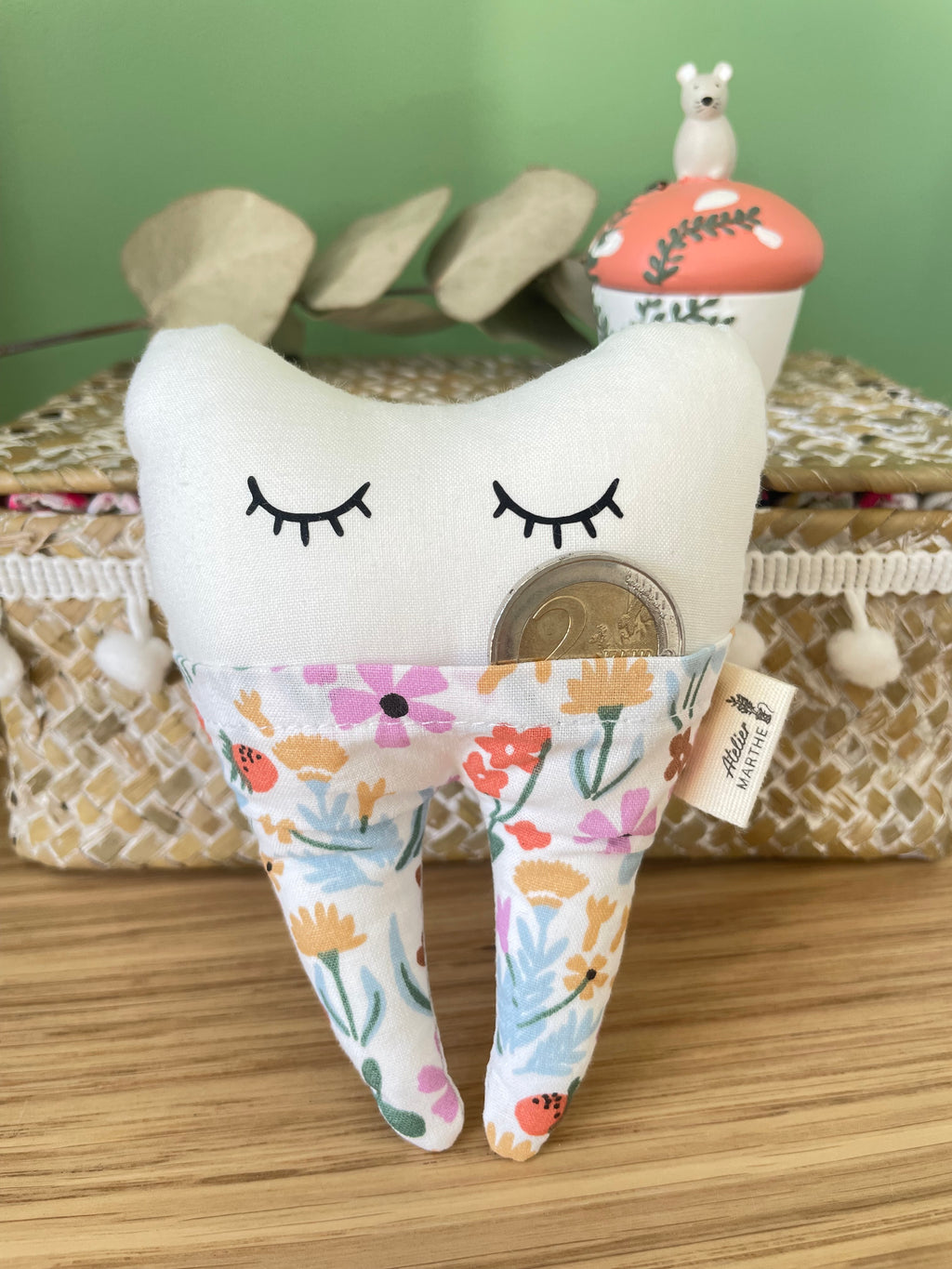 Pochette dent de lait Iris